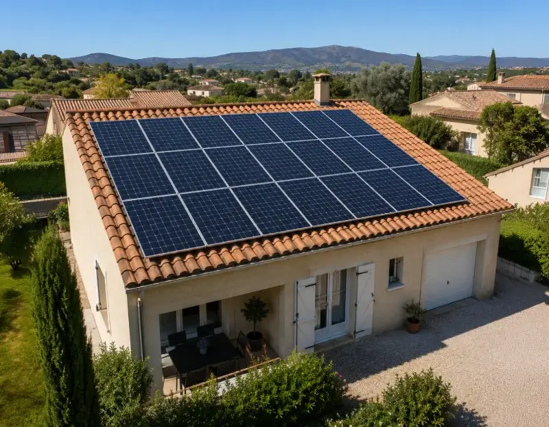 Prime à l'autoconsommation panneaux solaires Lagorce — aide financière de l'État